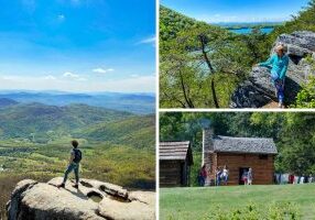Hiking at Smith Mountain Lake